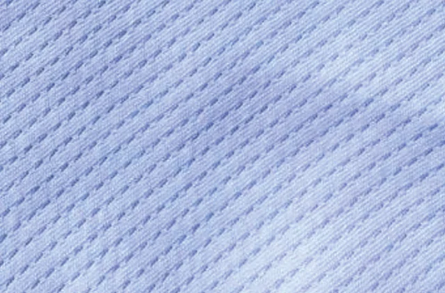 Close-up kain Drifit Polymesh dengan motif waffle