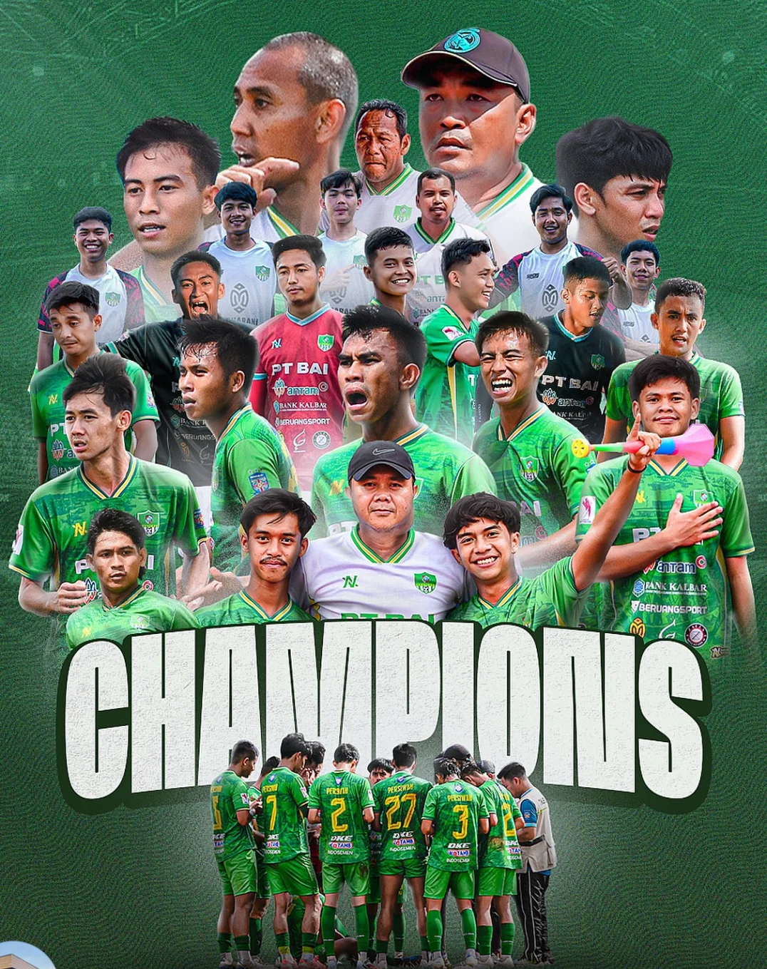 Poster juara Persiwah FC Liga 4 Kalbar 2026